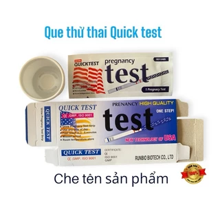 [Che tên sản phẩm ] Que thử thai QuickTest - An toàn - Hiệu quả