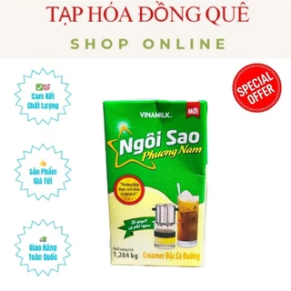 Sữa Đặc Ngôi Sao Phương Nam Hộp Giấy 1.284kg