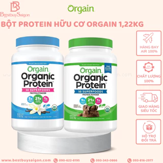 [Date 2026]Bột Protein Hữu Cơ Thuần Chay Orgain Organic Protein & Superfoods 1,22kg