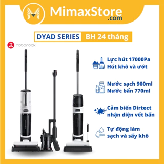[Hỏa Tốc - HCM] Máy Hút Bụi Lau Nhà Ướt Và Khô Roborock Dyad Pro Combo / Dyad Air l Chính Hãng | Bảo Hành 24T | Mimax