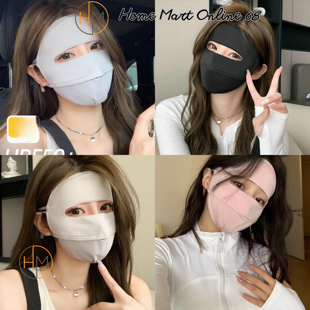 Khẩu Trang Ninja Chống Nắng Tia U.V, Khẩu Trang Chống Nắng Che Trán Thời Trang Nam Nữ