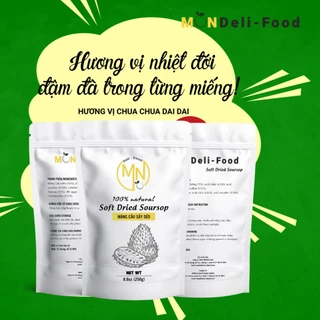 Mãng cầu sấy dẻo chua ngọt tự nhiên MONDeli-Food -Túi 250g