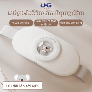 Đai đeo massage chườm ấm giảm đau bụng kinh UMG-CMK làm dịu cơn đau cho bạn gái khi đến kỳ