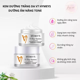 Kem Dưỡng Sáng Da V7 Images/Hymeys, Nâng Tone,, Dưỡng Ẩm Dưỡng Trắng Ngày Đêm, Ngừa Thâm Nám Hộp 50g - thuyanhbeauty