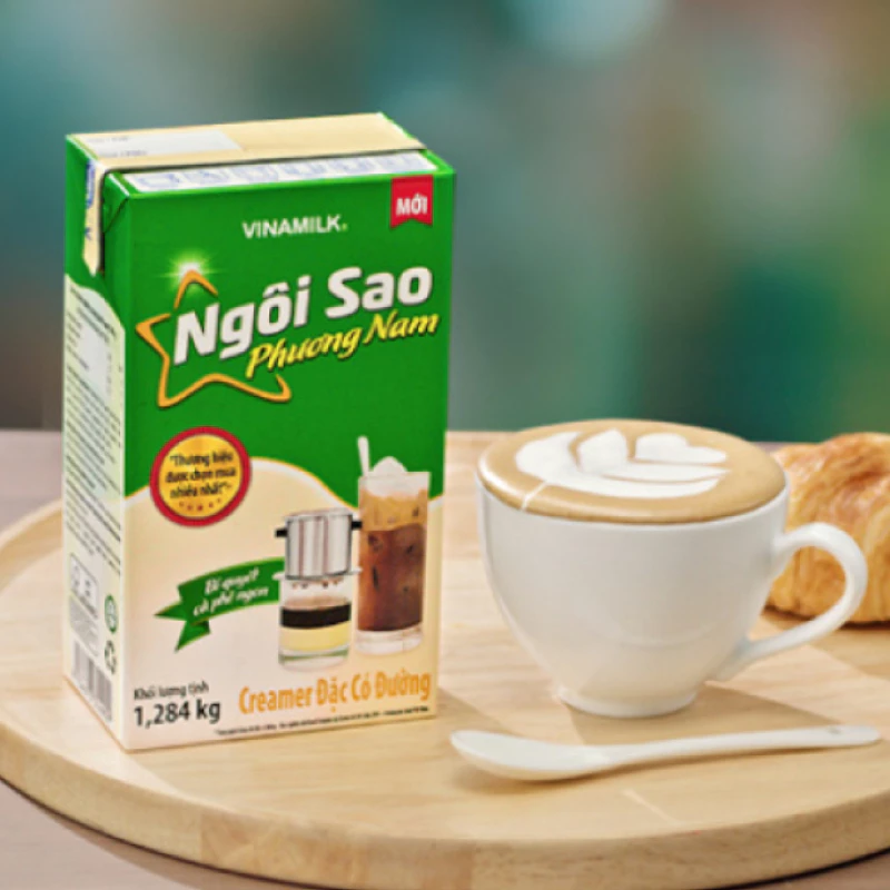 Sữa đặc NGÔI SAO PHƯƠNG NAM vinamilk hộp 1,284kg