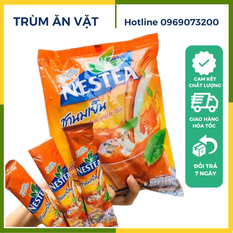 Trà sữa Nestea nội địa Thái (13 gói * 33g)/ Trà sữa Thái đỏ siêu thơm ngon/ Trà sữa Nestea ngon số 1