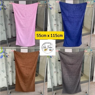 Khăn Lau Người , Khăn Tắm 55cm x 115cm Sợi Cotton 100%