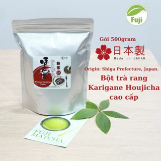 Bột Trà Houjicha cao cấp Nhật Bản 500gram - Hàng chính hãng