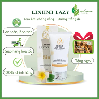 Kem lười LINHMI LAZY CREAM - Kem face lười 6in1 thay thế kem chống nắng, kem nền, kem dưỡng, phục hồi nâng tone làn da