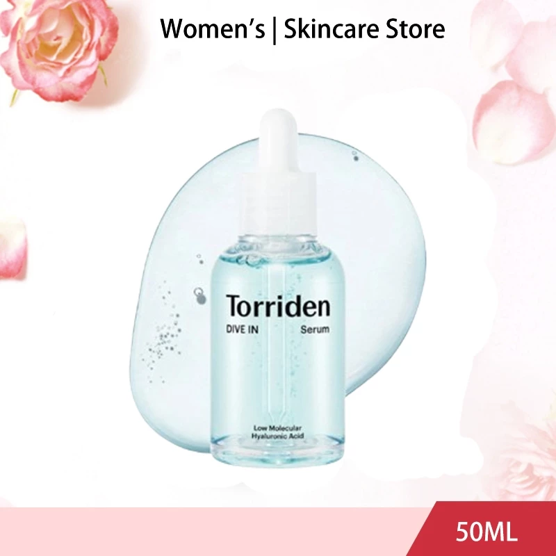 [Torriden Chính hãng] Set serum chăm sóc da căng bóng mịn số 1 DIVE IN Hyaluronic Acid, dưỡng ẩm sâu bên trong da 50ml