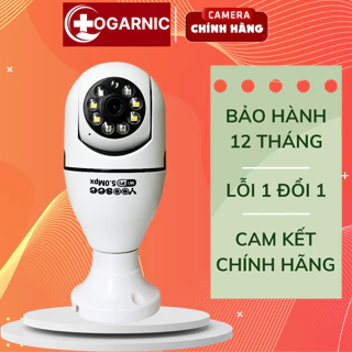 Camera bóng đèn Yoosee 8L-5.0MP, xoay 360 độ, giám sát toàn cảnh, đàm thoại 2 chiều, bảo hành 12 tháng