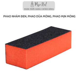 Phao nhám đen, phao dũa móng, phao mịn nail vuông