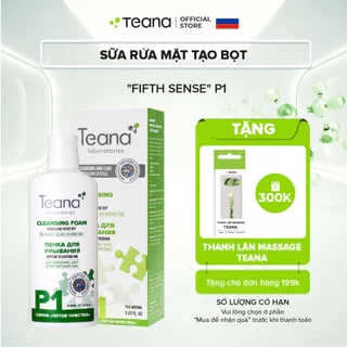 Sữa rửa mặt tạo bọt Teana "Fifth Sense" P1 chiết xuất quả đào và nụ tầm xuân 150ml