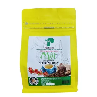 MẬT - Top 3 Cà phê đặc sản Việt Nam - PP chế biến Honey - Rang medium (Túi  250gam)