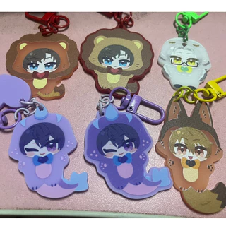 (SẴN) KEYCHAIN TEARS OF THEMIS, KEYCHAIN NỀN MICA MỜ