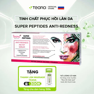 Serum Teana Super Peptides Antiredness Aid Kit giảm sưng, mẩn đỏ, mụn, phục hồi da