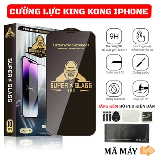 Kính cường lực iphone kingkong full màn 6plus/6s/6splus/7/7plus/8/8plus/x/xs/11/12/13/14/15pro/max/promax/plus