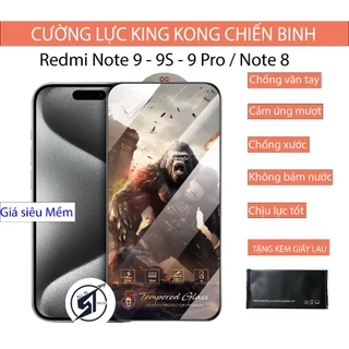 Kính cường lực KingKong Redmi Note 9 / Note 9S / Note 9 Pro / Note 8 - miếng dán bảo vệ full màn