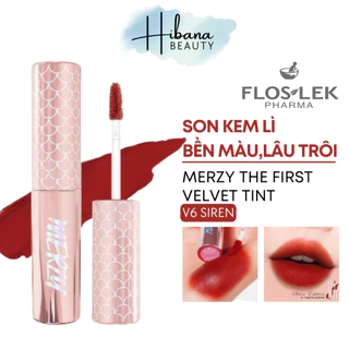 Son Kem Lì, Bền Màu, Lâu Trôi Merzy The First Velvet Tint 4.5g - V6 SIREN