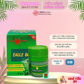 Dầu Xoa Bóp Giảm Đau Nhức Cù Là Con Ó Xanh Eagle Balm 19.8g Mỹ