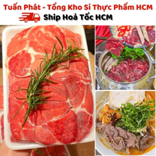 [Hoả Tốc HCM] Bắp Bò Úc Cắt Lát 500g - Chất Lượng Nhất - Giá Sỉ Rẻ Nhất Tại Xưởng -  Hải Sản Tuấn Phát