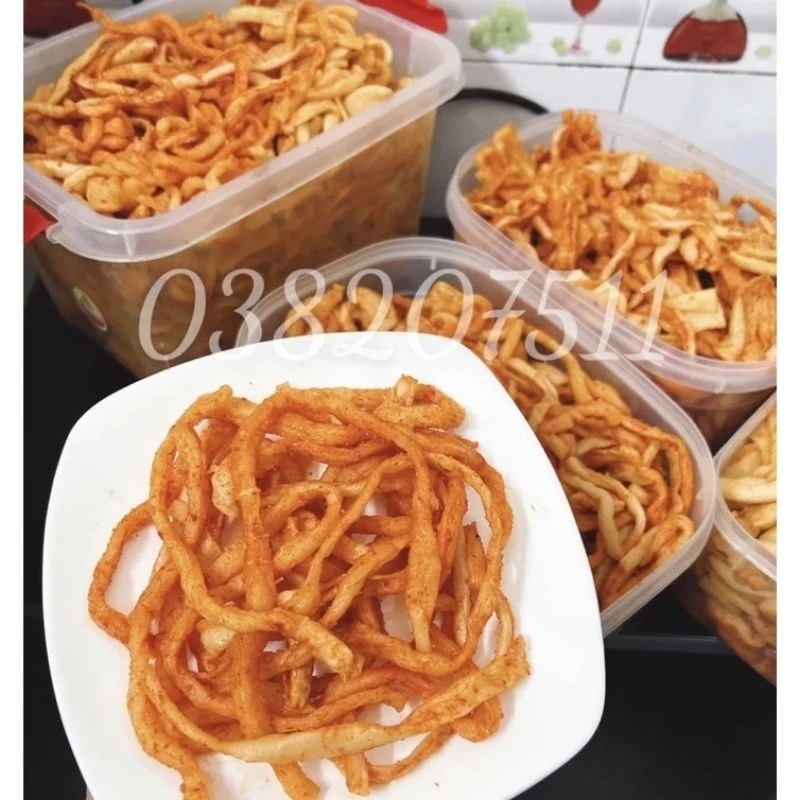 Củ cải muối chua cay hộp 500g