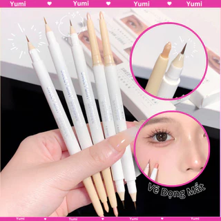 Bút kẻ bọng mắt 2 đầu Sweet Mint Vẽ nhũ mắt bắt sáng highlight siêu tự nhiên