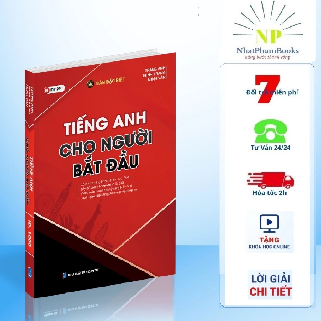 Sách - Tếng Anh Cho Người Mới Bắt Đầu (Bản Đặc Biệt)