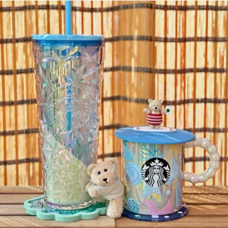 Ly Starbucks Cold Cup 24Oz (710ml) SUMMER SAND SERINA