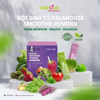 Bột sinh tố rau củ Dalahouse - Tổng hợp 13 loại rau củ giàu dinh dưỡng, chất xơ, cho người bận rộn, thơm ngon dễ uống