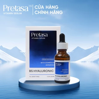 Serum B5 phục hồi da, cấp ẩm da căng bóng PRETASA - B5 Hyaluronic Serum