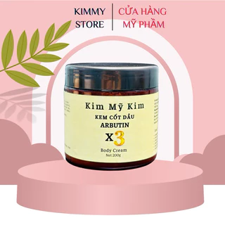 Hộp 200g KEM CỐT DẦU - ARBUTIN X3 - KIM MỸ KIM - Body Cream