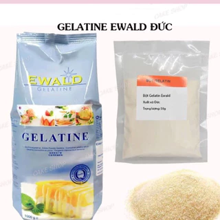 Bột Gelatin Ewald Đức để làm đông thạch , Pudding, bánh mousse, panna cotta, kẹo dẻo