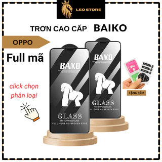 Cường lực Baiko Oppo Reno 8 8z 7 7z 6 6z 5 4 3 A17K A58 A16K A15 A15s A54 A55 A57 A58 A77s A76 A95 A96 A98 F11 F9 (M)