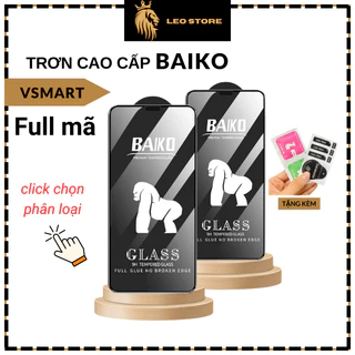 Kính cường lực Baiko Vsmart Live 4 Joy 3 4 2+ 2Plus Active 3 Aris Pro Star 5 cao cấp full màn hình chống trầy xước (M)