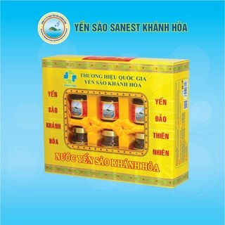 [Hộp 6 Lọ] Nước Yến sào Sanest Khánh Hòa đóng lọ 70ml