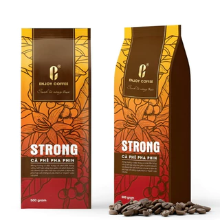 Cà phê nguyên chất rang mộc Strong ENJOY COFFEE (500g)