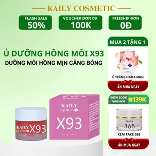 Ủ Dưỡng Hồng Môi X93 10g - Dưỡng Ẩm, Làm Hồng, Căng Bóng - Kaily Cosmetic