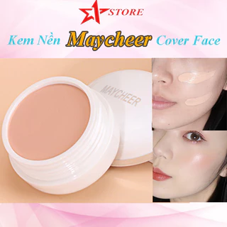 Kem nền che khuyết điểm kiềm dầu chống thấm nước Maycheer Cover Face silky radiant concealer foundation