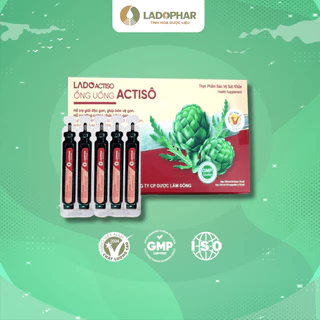 Cao ống uống atiso LADOPHAR giúp tăng cường chức năng gan hộp 10 ống 10ml