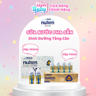 (HSD 2025) Sữa Nước Pha Sẵn NUTREN JUNIOR - Sữa Dinh Dưỡng Tăng Cân