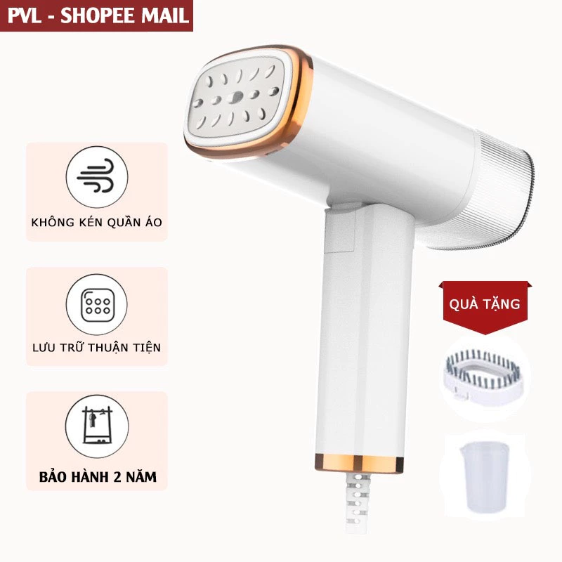 Bàn ủi Hơi Nước Cầm Tay PVL TQ-103 thích hợp Cho Mọi Loại Vải, Bàn ủi Cầm Tay, Bàn ủi Hơi Nước dung lượng Lớn