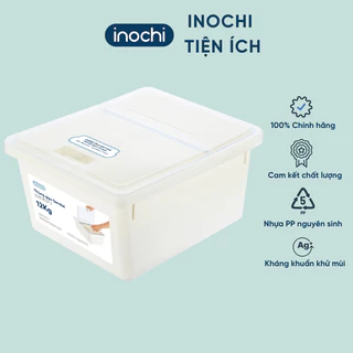 Thùng gạo Sendai 12kg kèm nắp và cốc đong chống ẩm mốc, tiện lợi (tiêu chuẩn Nhật Bản)