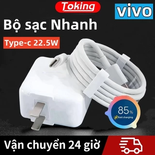 Bộ sạc nhanh vivo 22.5W chính hãng type-c sạc nhanh cho điện thoại vivo