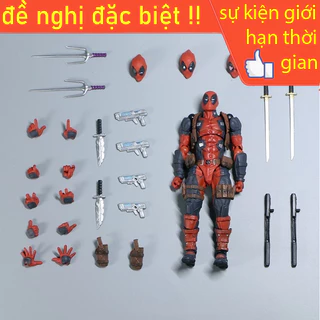 Marvel SHF Arkham Factory MAX Edition Deadpool 2.0 tuyệt vời Yamaguchi phong cách 025EX công nghệ siêu chạy