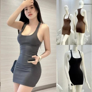 Đầm Body Nữ Sát Nách Dáng Ngắn