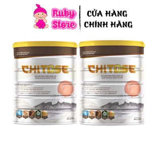 Combo 2 lon sữa dinh dưỡng Chitose từ Nhật Bản 650g dành cho người cao tuổi-hỗ trợ bổ sung chất dinh dưỡng toàn diện