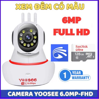 9.CAMERA IP YOOSEE 360, QUAN SÁT RÕ NGÀY VÀ ĐÊM, KÈM THẺ NHỚ, BẢO HÀNH 1 NĂM