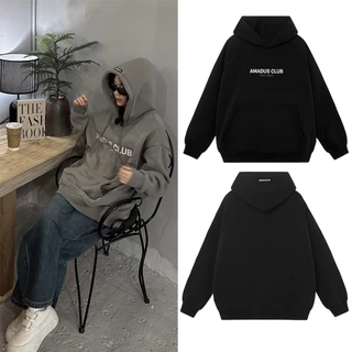 Áo HOODIE CHUI ĐẦU AMADUS.EST2023 Nỉ Bông Unisex Nam Nữ - HD02