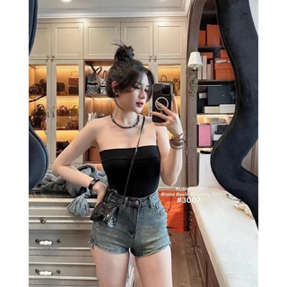 Áo Ống Croptop . Áo Quây Bra Trơn Basic Siêu Hot Siêu Sexy